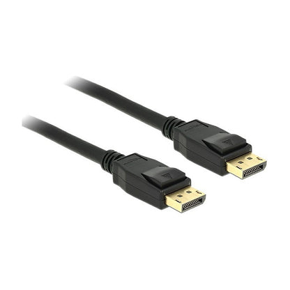DELOCK Kabel DisplayPort 1.2 Stecker > DisplayPort Stecker 5 m schwarz 4K