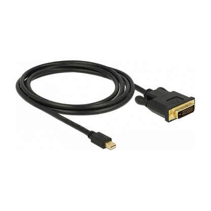 DELOCK Kabel mini Displayport 1.1 Stecker > DVI 24+1 Stecker 2 m