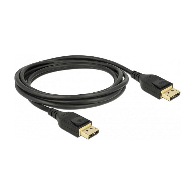 DELOCK DisplayPort Kabel 8K 60 Hz 5 m DP 8K zertifiziert