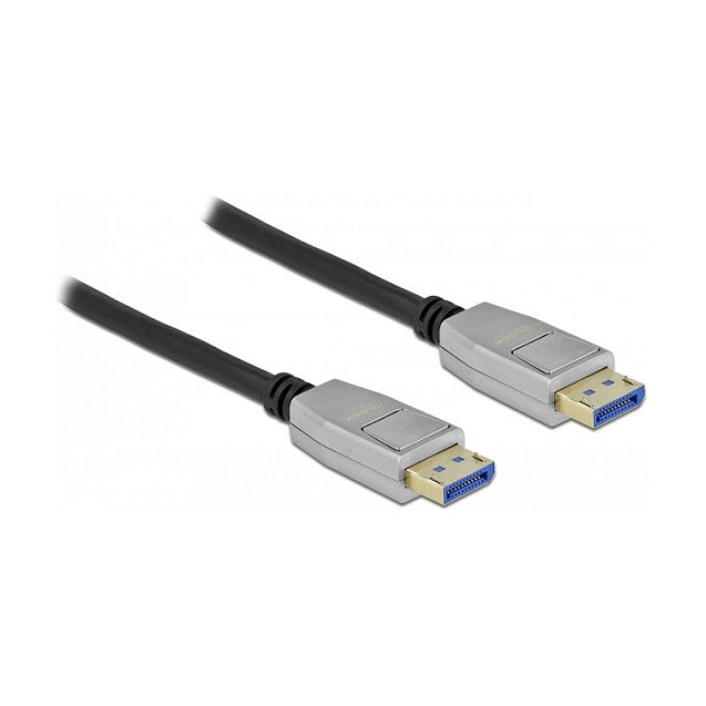 DELOCK DisplayPort 2.0 Kabel 10K 60Hz 54Gbps Metallgehuse 2m