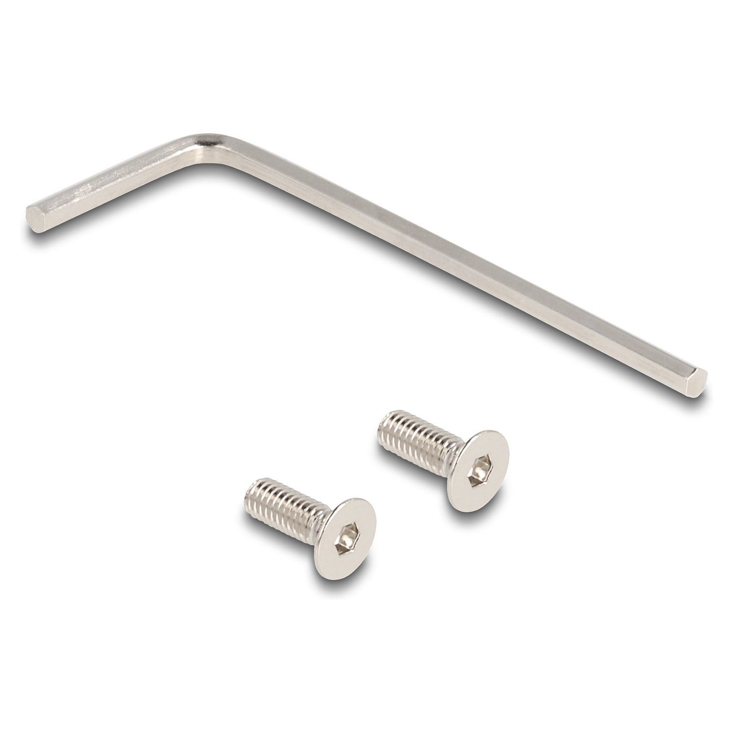 DELOCK Kopfhrerhalterung verstellbar zur Tischmontage Aluminium silber