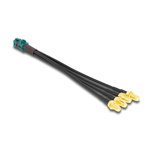 Kabel Mini FAKRA Z Buchse quad zu 4 x SMA Buchse A-Typ Premium