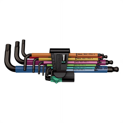 Wera 950/9 Hex-Plus Winkelschlsselsatz Blacklaser