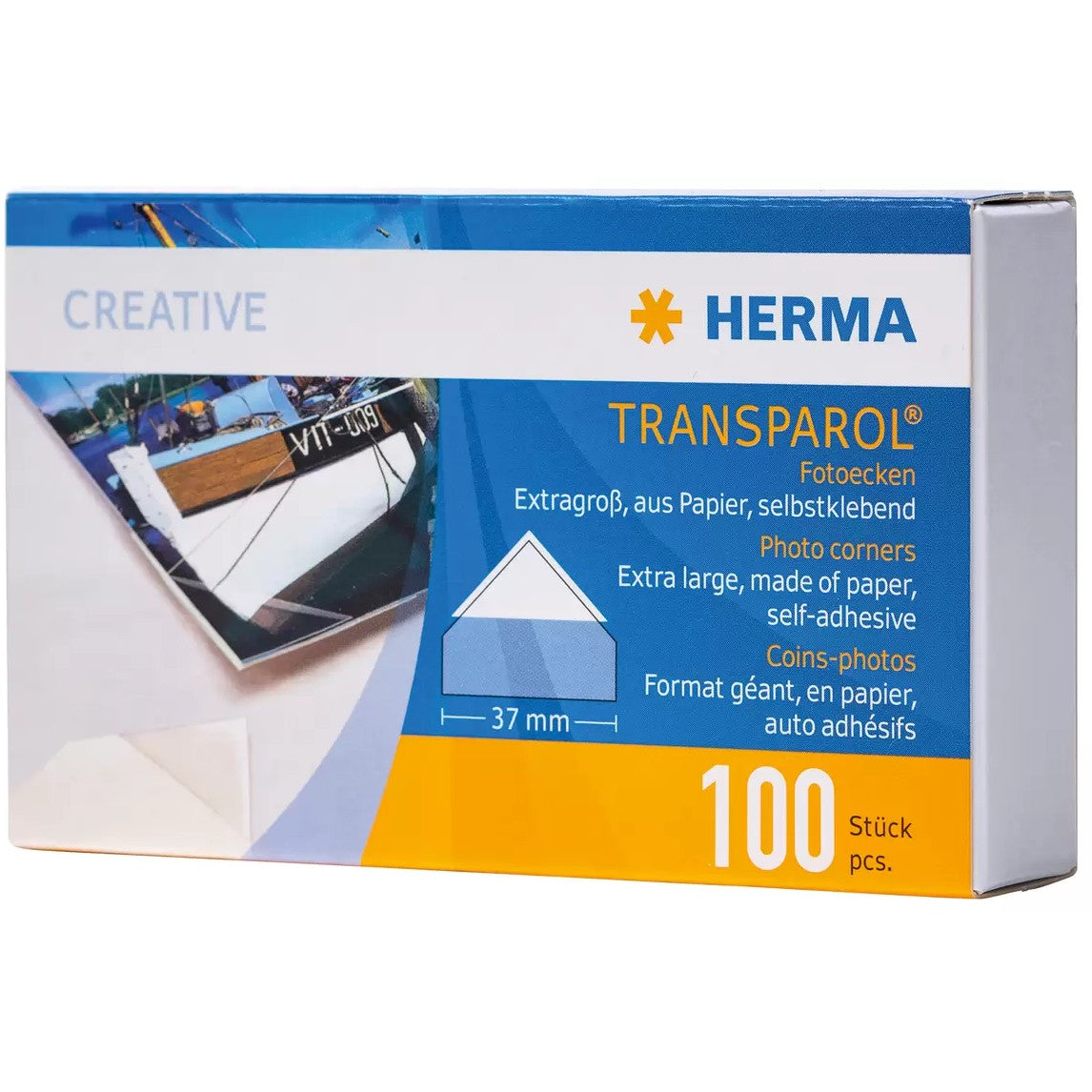 Transparol Fotoecken XXL 100 St. 2er-Streifen 1302
