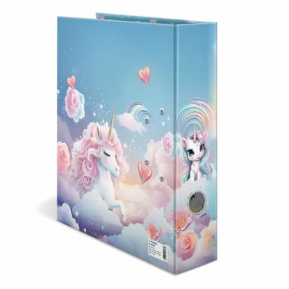 Ordner A4 Karton Happy Unicorns