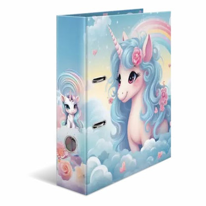 Ordner A4 Karton Happy Unicorns