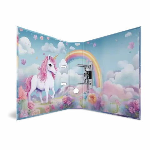 Ordner A4 Karton Happy Unicorns
