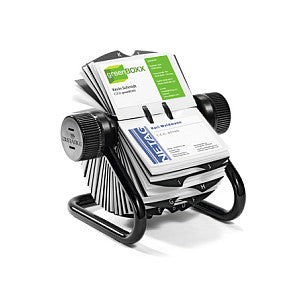 Visifix Rollkartei f400 Karten Register A-Z schwarz