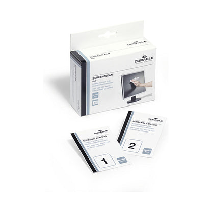 Bildschirmreiniger Duo Feucht/Trockentuchset 10 St