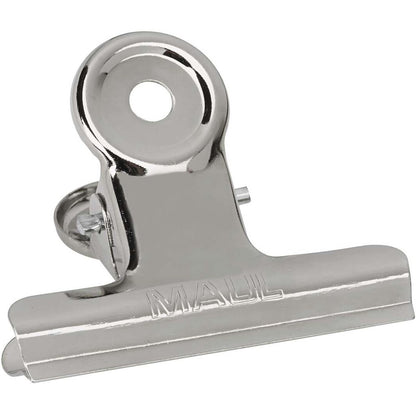 Briefklemmer hellsilber 5 cm