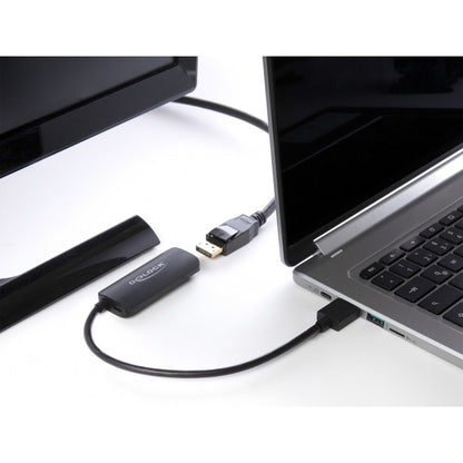 DELOCK Adapter HDMI-A Stecker zu DisplayPort Buchse 4K 60Hz