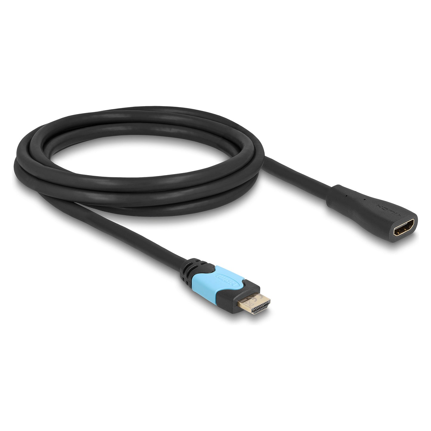 DELOCK High Speed HDMI Verlngerungskabel 48 Gbps 8K 60Hz 2m