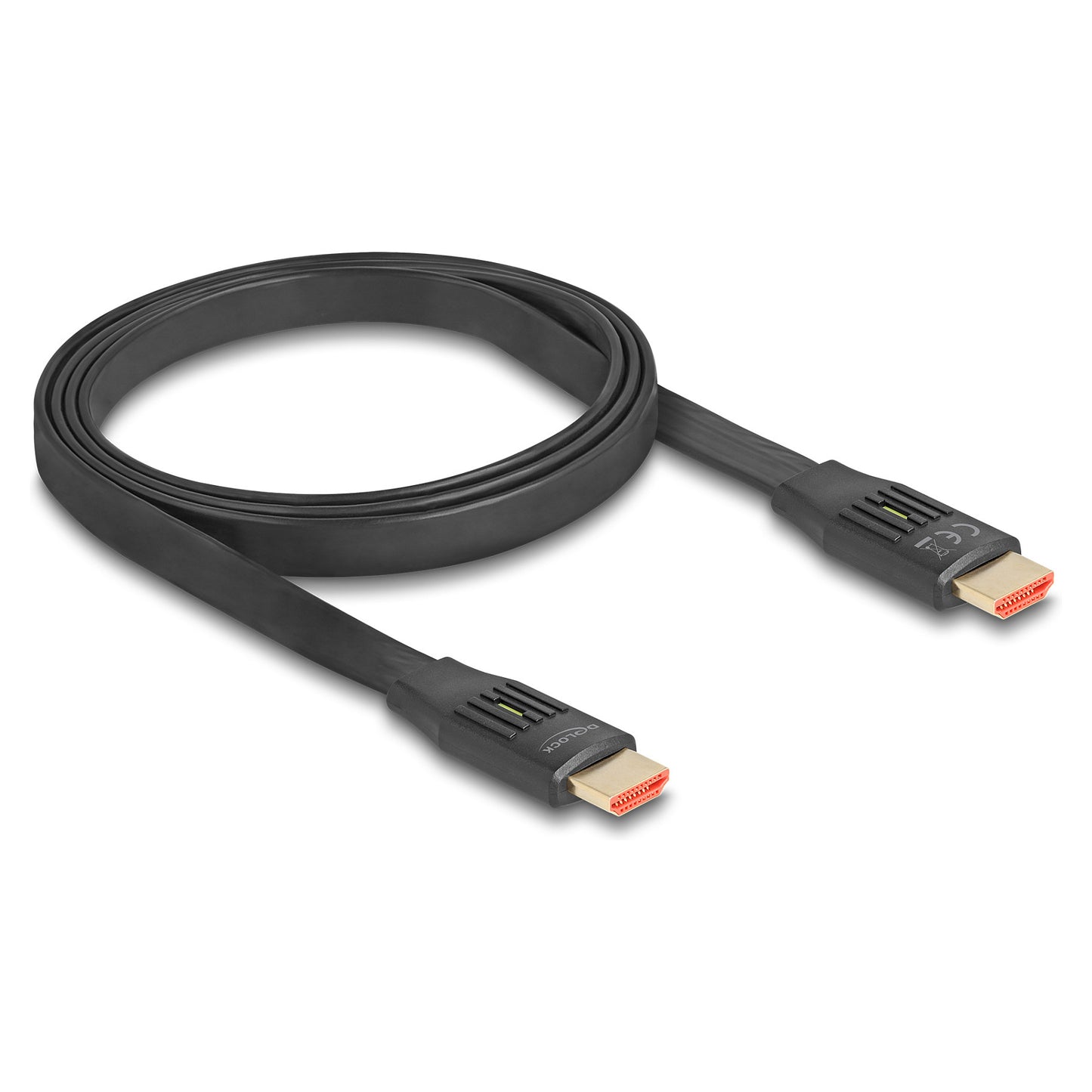 DELOCK High Speed HDMI Flachbandkabel 48 Gbps 8K 60 Hz 5m