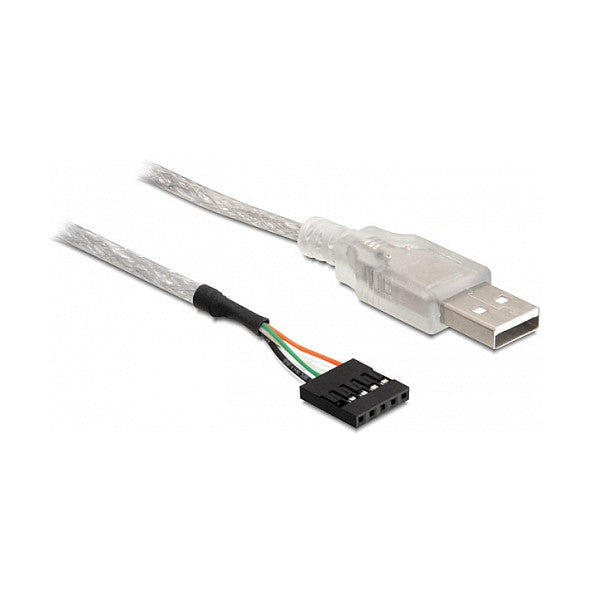 DELOCK Kabel USB 2.0-A St > Pfost. 70 cm