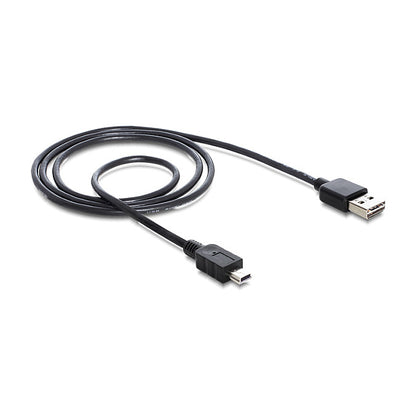 Kabel EASY-USB 2.0 Typ-A Stecker > USB 2.0 Typ Mini-B Stecker 1 m schwarz