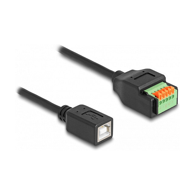 DELOCK USB 2.0 Kabel Typ-B Bu > Terminalblock Adapter 15cm