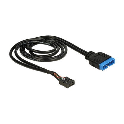 DELOCK Kabel USB 2.0 Pin Header Buchse > USB 3.0 Pin Header Stecker 60cm