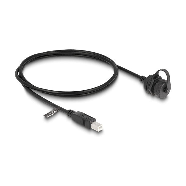 DELOCK Kabel USB 2.0 Typ-B St zu USB 2.0 Typ-B Bu einbau