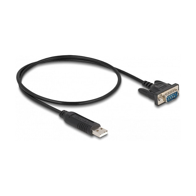 DELOCK Adapterkabel USB 2.0 Typ-A St zu 1 x Seriell 50cm