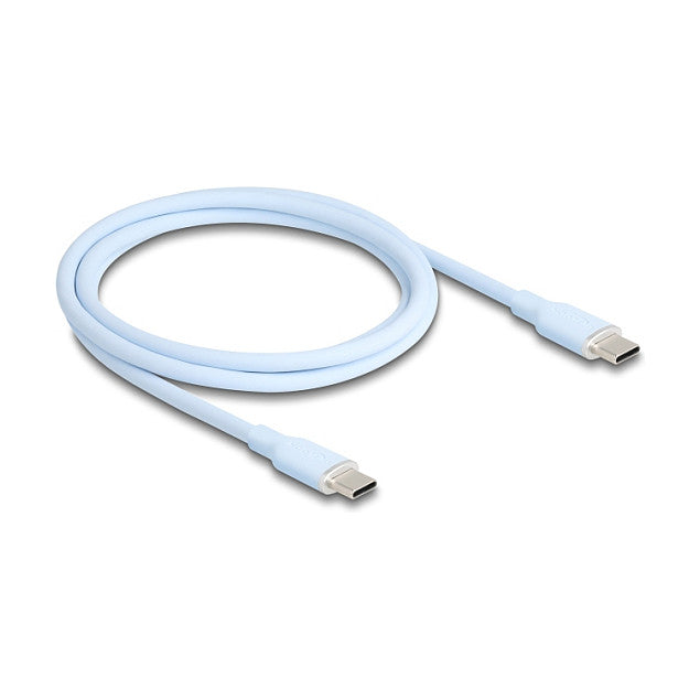 DELOCK USB 2.0 Kabel USB Typ-C St > St PD 3.0 60W 1m blau