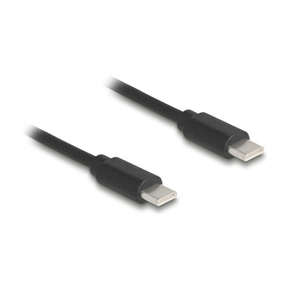 DELOCK USB 2.0 Type-C Spiralkabel Stecker-Stecker 0.45-0.75m