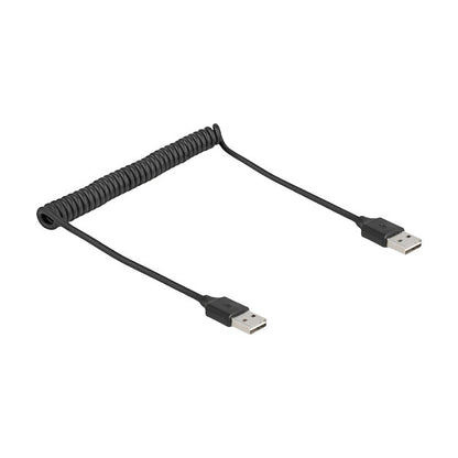 Delock Spiralkabel EASY-USB 2.0 Typ-A Stecker zu EASY-USB