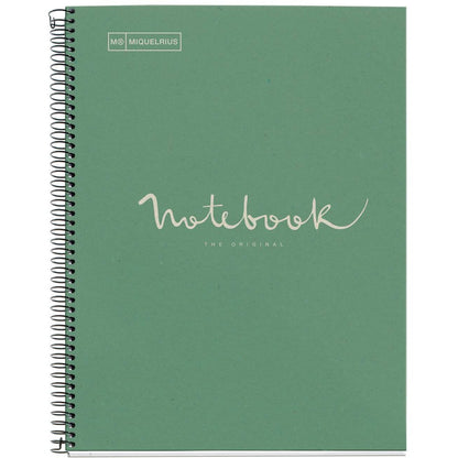 Eco Emotions Collegeblock DIN A4 kariert mint