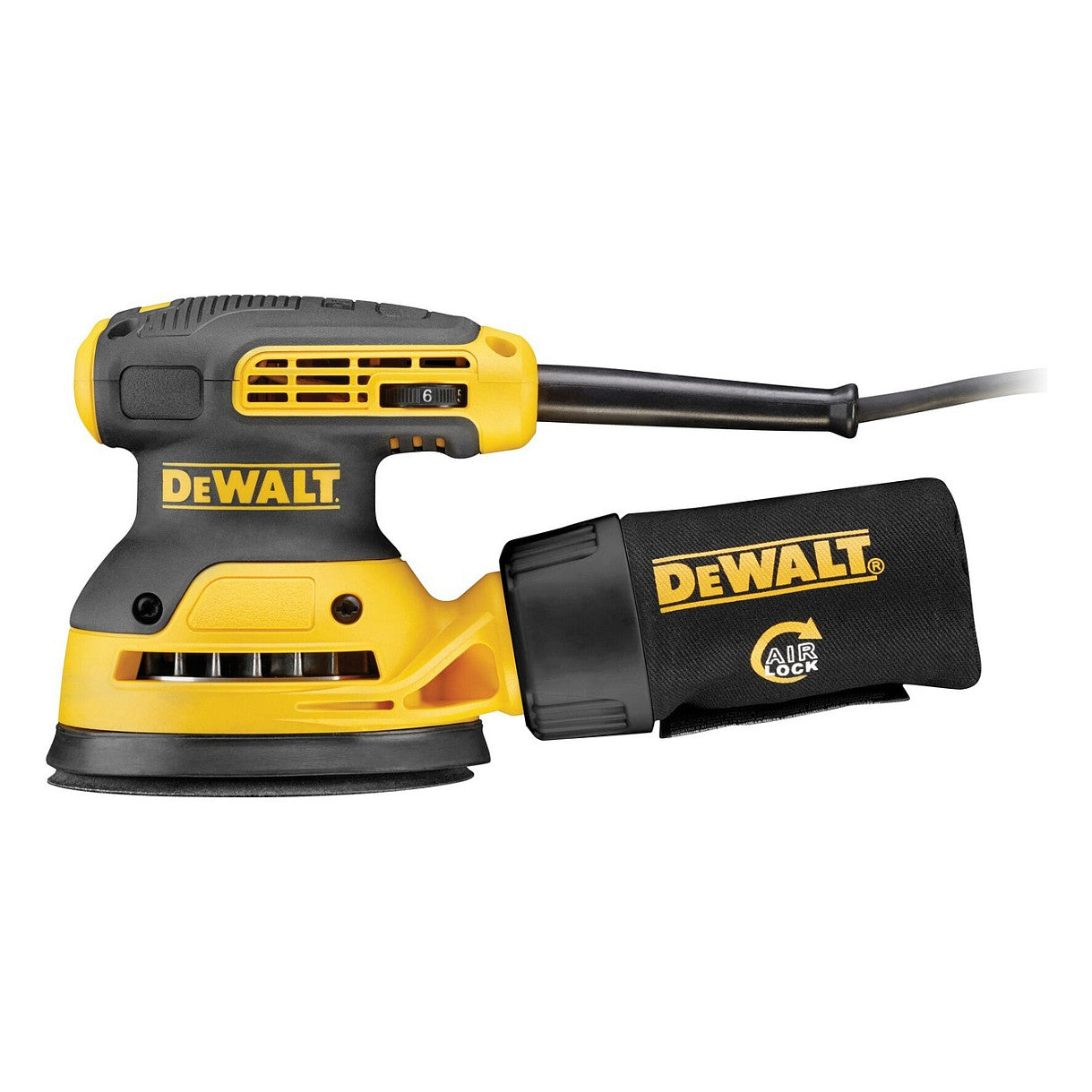 DEWALT Exzenterschleifer 125 mm. 280 Watt