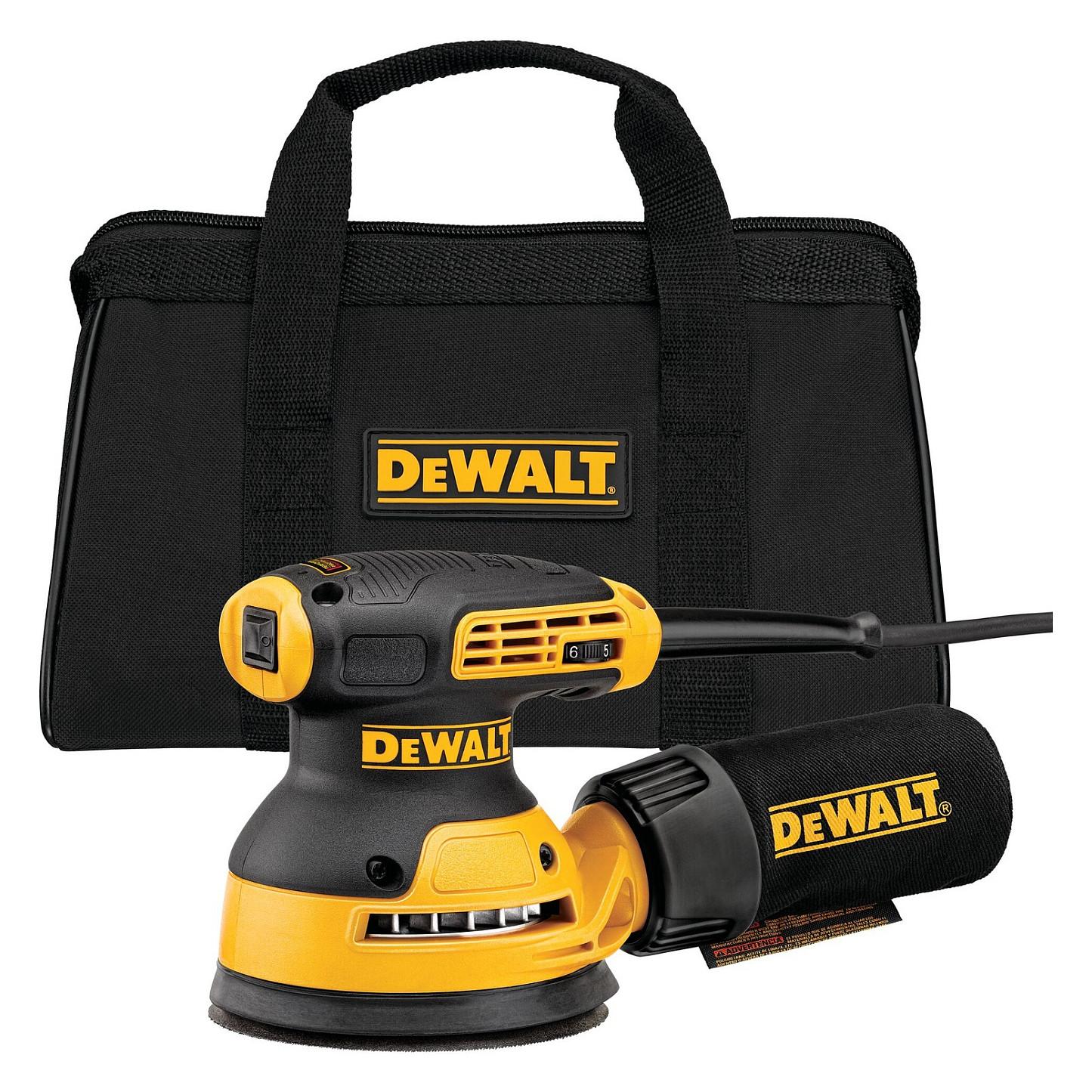 DEWALT Exzenterschleifer 125 mm. 280 Watt