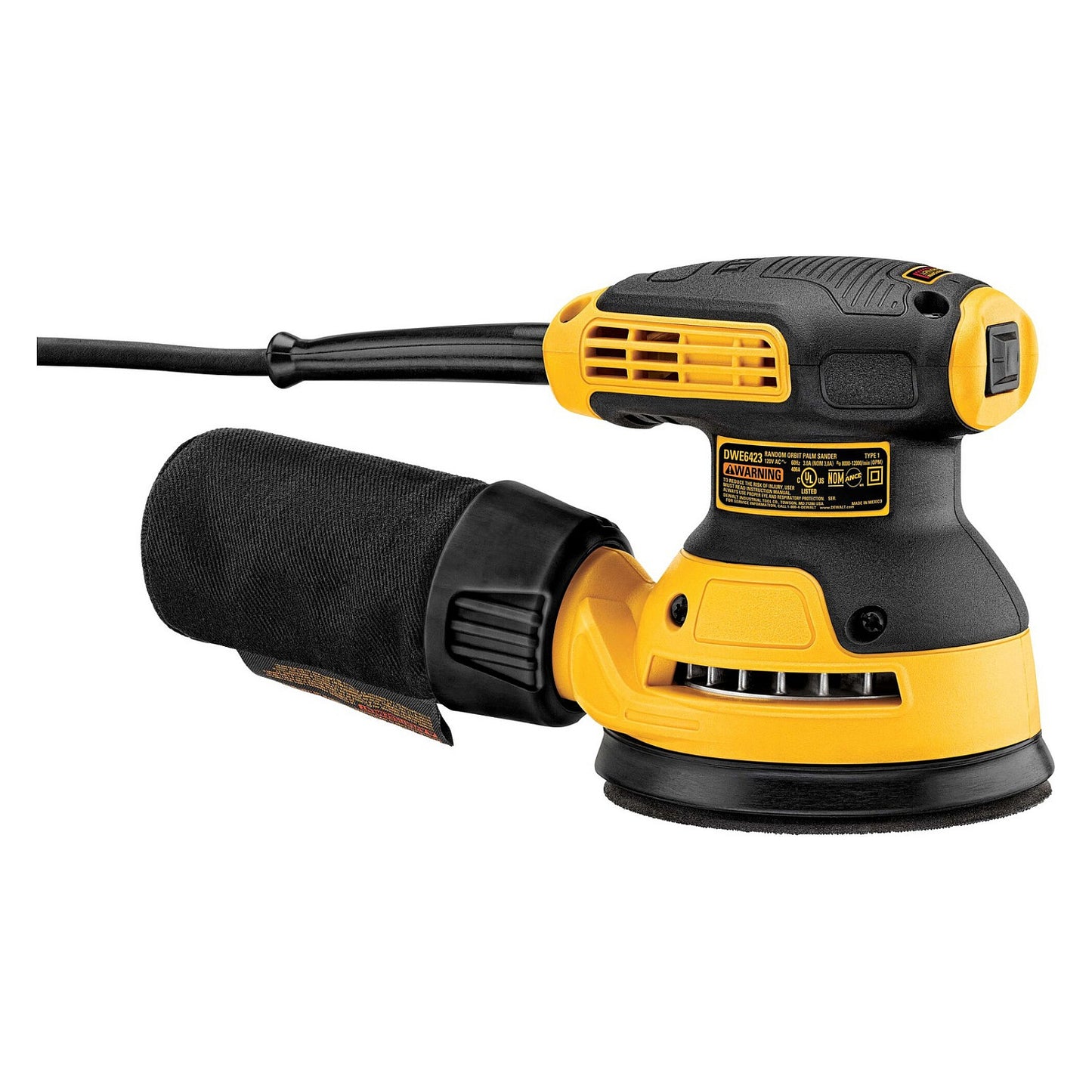 DEWALT Exzenterschleifer 125 mm. 280 Watt