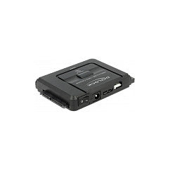 DELOCK Konverter USB 3.0 zu SATA 6 Gb/s / IDE 40 Pin / IDE 44 Pin mit Backup Funktion
