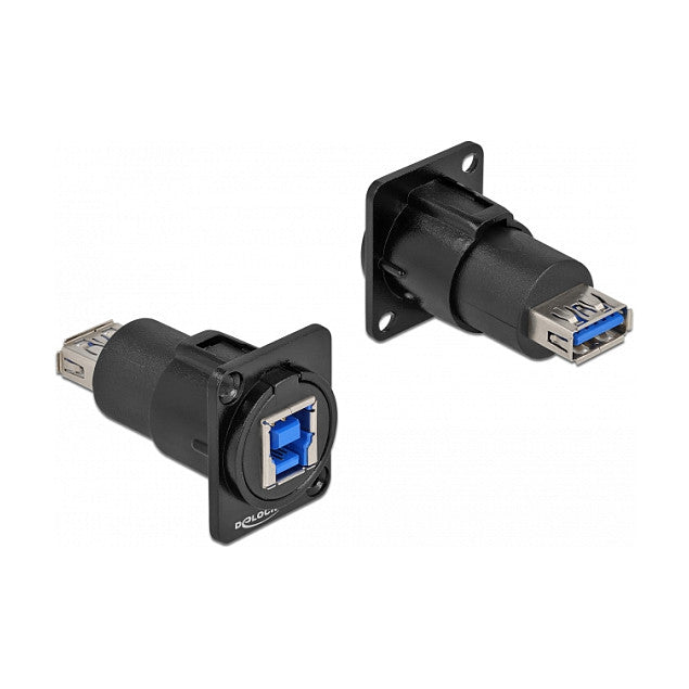 DELOCK D-Typ Modul USB 3.0 Typ-A Buchse zu Typ-B Buchse