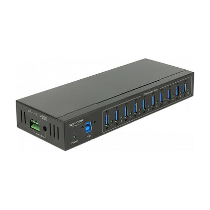 Externer Industrie Hub 10 x USB 5 Gbps Typ-A mit 20 kV ESD Schutz