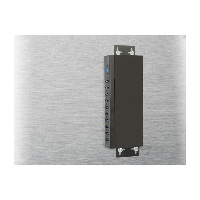 Externer Industrie Hub 10 x USB 5 Gbps Typ-A mit 20 kV ESD Schutz