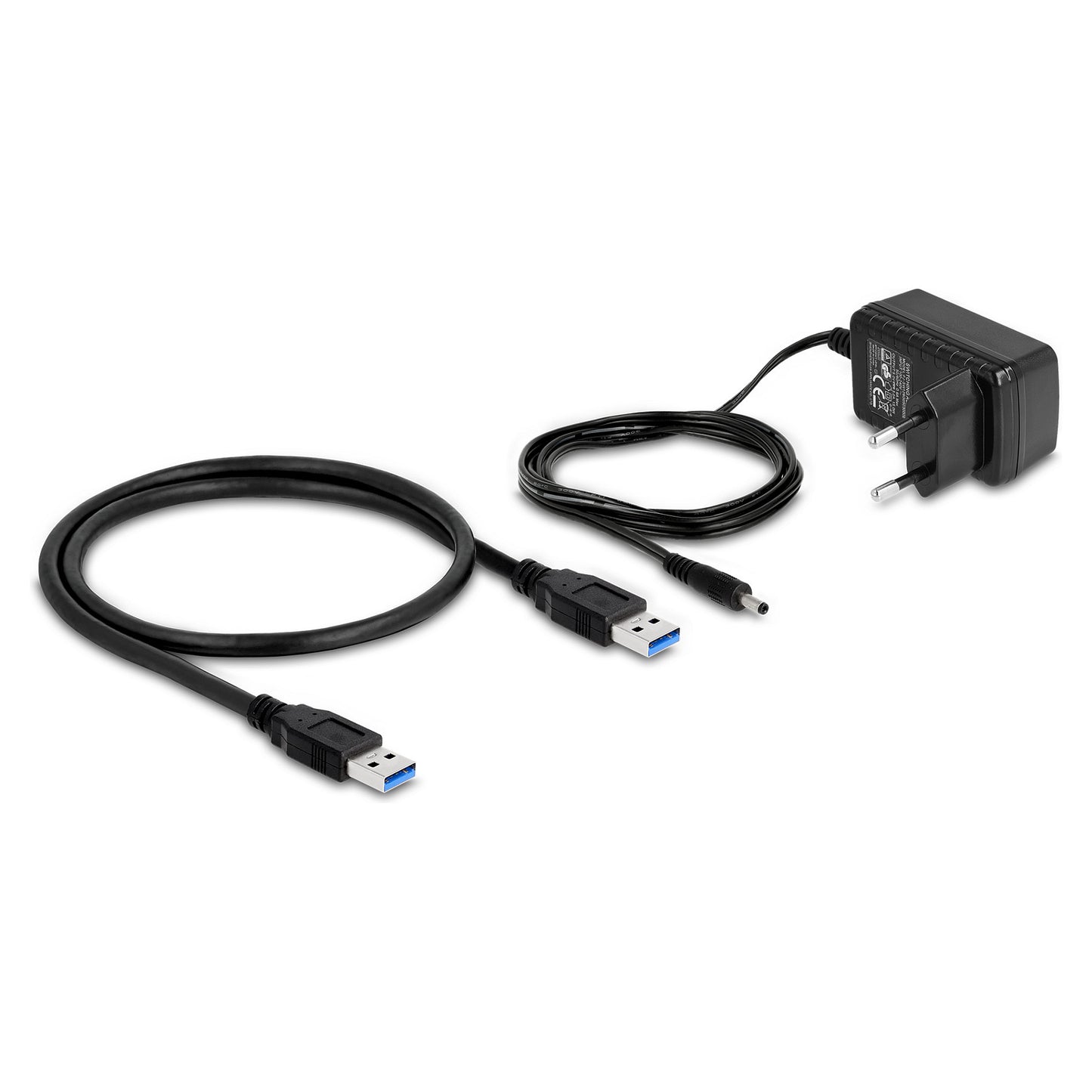 DELOCK USB 10 Gbps Hub mit 4 USB Typ-A Ports + 1 Schnellladeport inkl. Netzteil