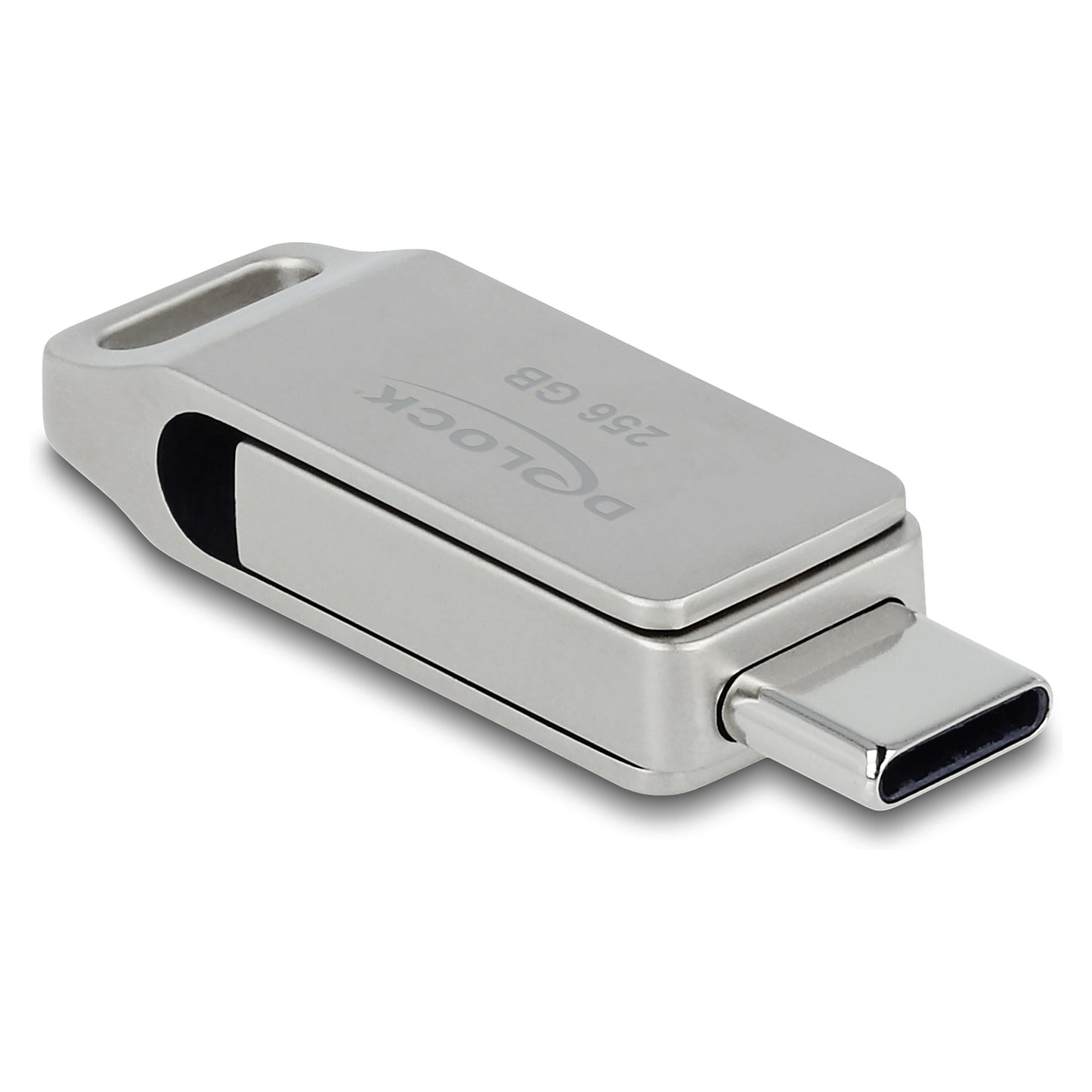 STICK HUB DELOCK USB 5 Gbps USB-C + Typ-A Speicherstick 256GB - Metallgehuse