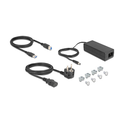 DELOCK 48.26cm 19Zoll Industrie Hub 10 x USB 10 Gbps Typ-A
