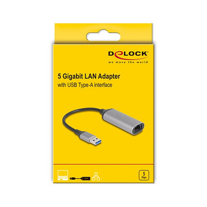 DELOCK USB Typ-A 5 Gigabit LAN Adapter