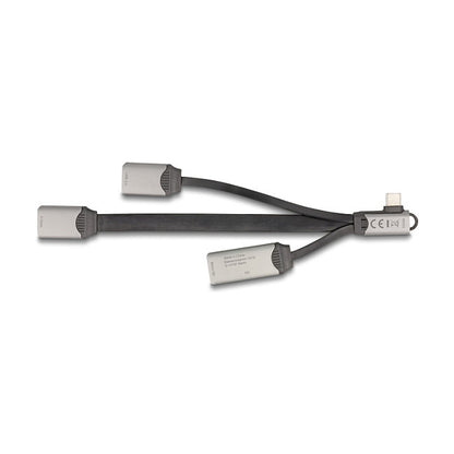 DELOCK 2 Port USB Hub inklusive SD und Micro SD Card Reader mit USB Type-C Anschluss