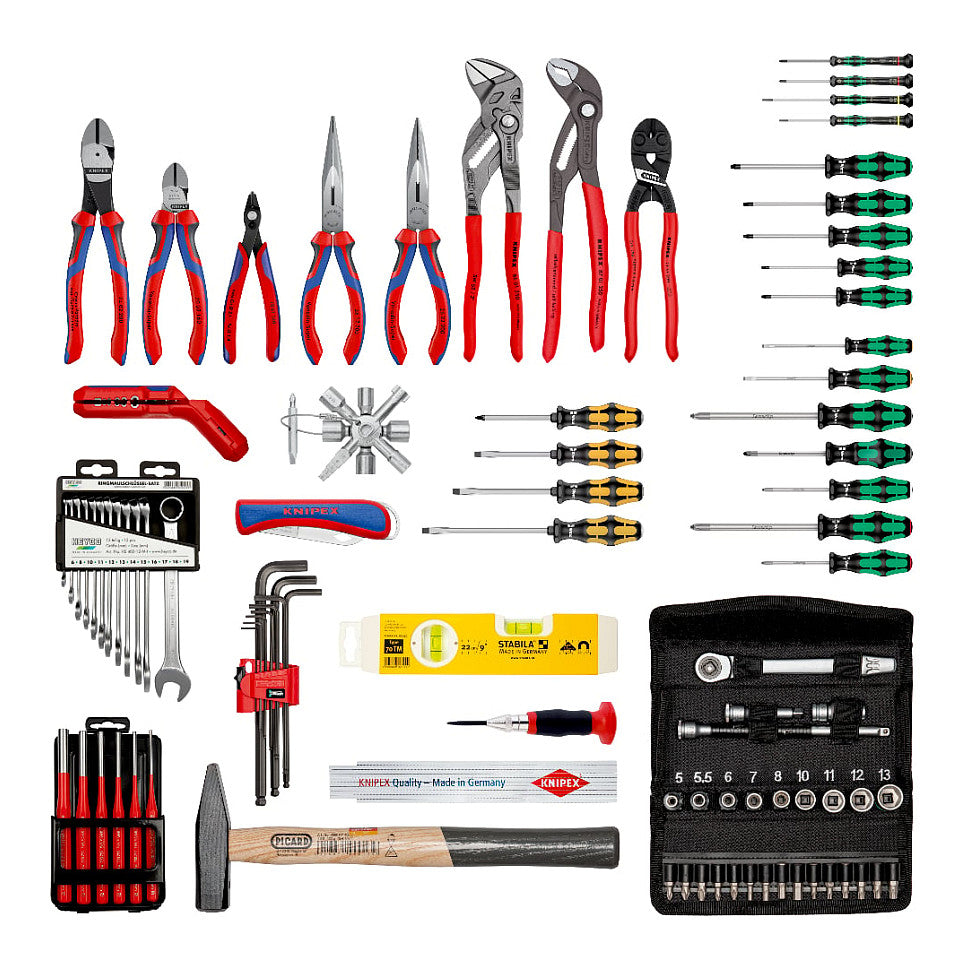 KNIPEX Werkzeugkoffer BIG Basic Move Mechanik