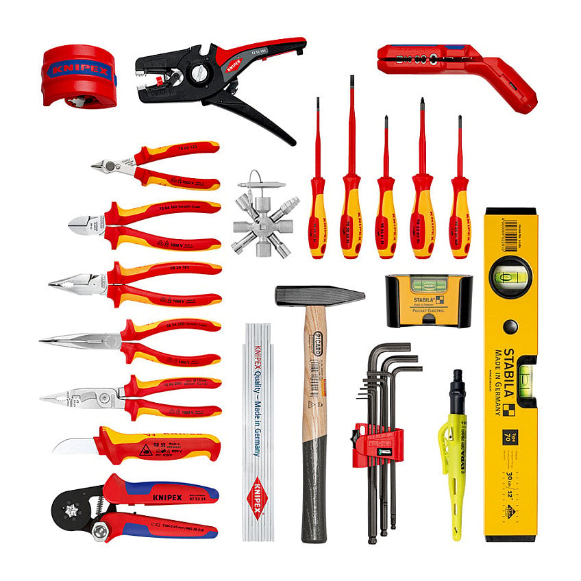 KNIPEX Werkzeugkoffer Robust26 Move Elektro