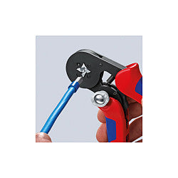 KNIPEX Selbsteinst. Crimpzange fr Aderendhlsen