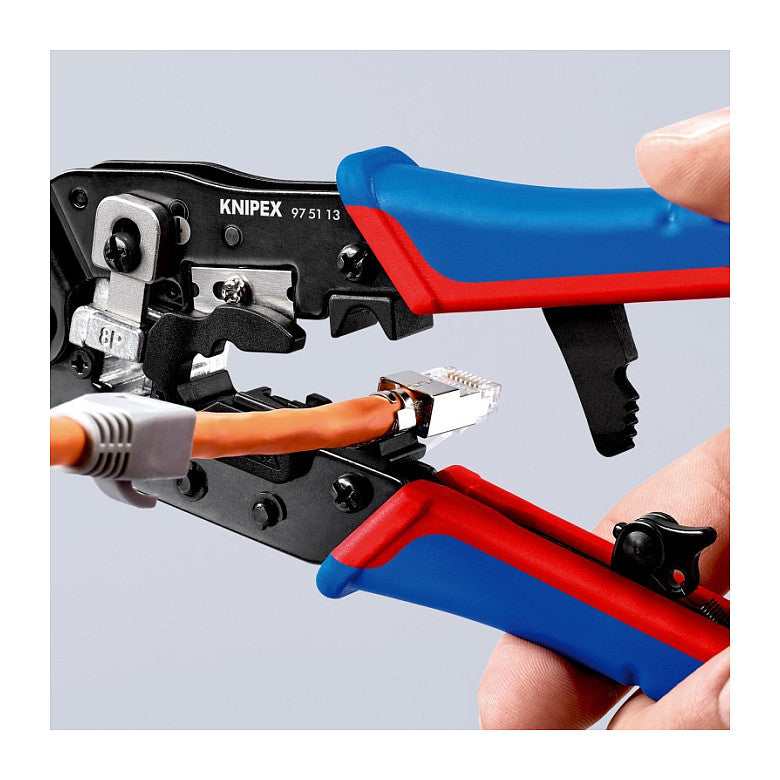 KNIPEX Crimpzange fr Westernstecker