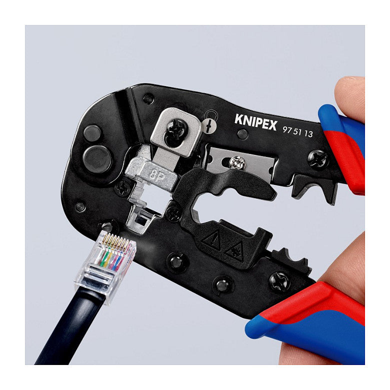 KNIPEX Crimpzange fr Westernstecker