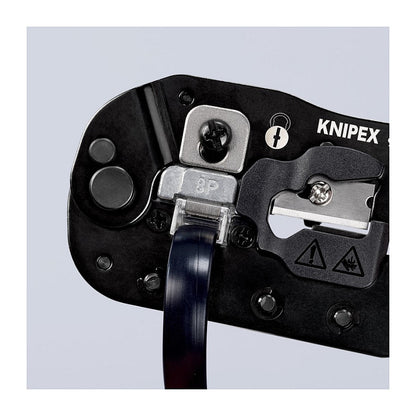 KNIPEX Crimpzange fr Westernstecker