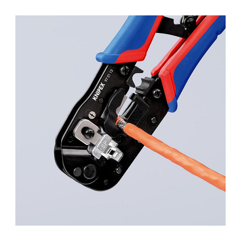 KNIPEX Crimpzange fr Westernstecker