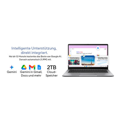 ASUS Chromebook CX3 14" 3-N355 8 128 CX1405CTA-MW0355 ChromeOS