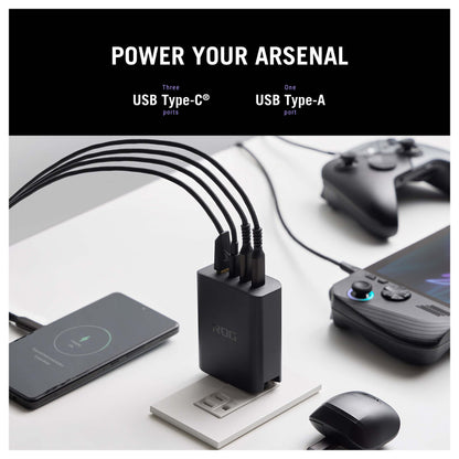 ASUS AC140-01 3C1A CHARGER schwarz EU+UK TYPE-C