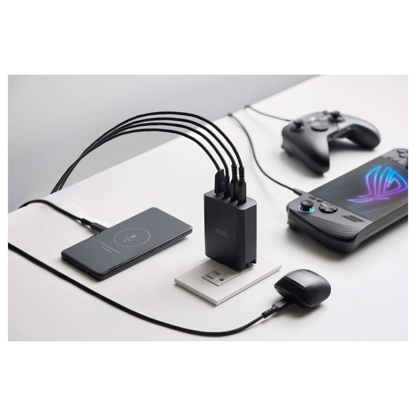 ASUS AC140-01 3C1A CHARGER schwarz EU+UK TYPE-C