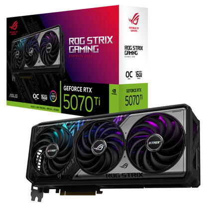 RTX 5070 TI 16GB ASUS ROG STRIX GAMING GDDR7 3 Fan
